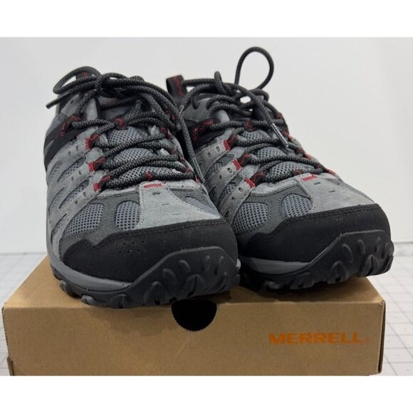Merrell Accentor 3 Hiking Shoes Leather/Synthetic Men's Sz. 9 New Rock/Gray - Picture 1 of 8